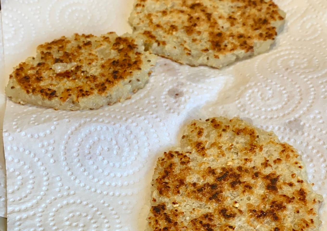 Tortitas para celiacos, intolerantes al huevo y a la fructosa