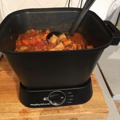 A picture of Slimming world cottage pie stew.