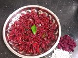 *பீட்ரூட், தேங்காய், பொரியல்*(beetroot poriyal recipe in tamil)