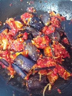 Foto resep Balado Terong dengan teri medan