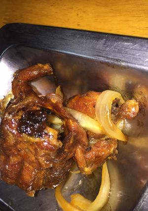 A picture of Fried chicken.
