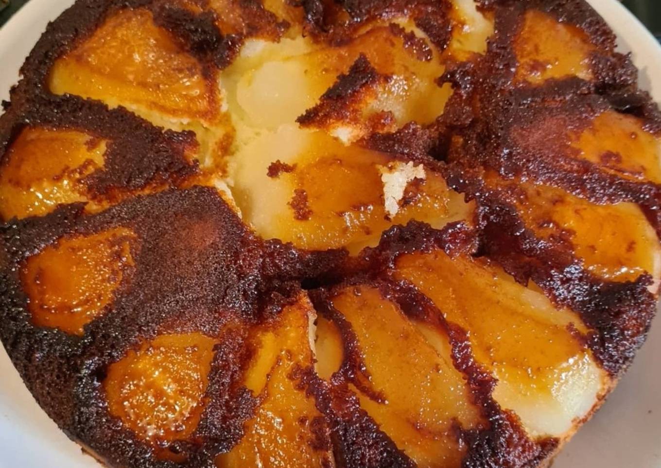 Gâteau tatin aux poires
