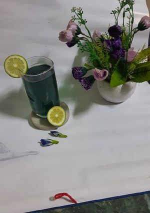 অপরাজিতা ঠান্ডাই(aparajita thandai recipe in Bengali) রেসিপির প্রধান ছবি