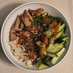 Quick & Easy Spring Roll in a Bowl A picture of Quick & Easy Spring Roll in a Bowl.