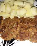 Hamburguesas de Jurel con Papas