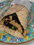 Wrap di Chapati con Vindaloo e Pulao di Riso Nero 🇮🇳