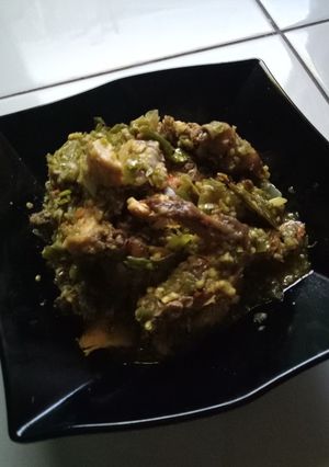 Foto resep Ayam Cabai Hijau