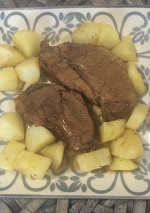 Una foto de Potro al horno