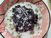 Gambar bubur ketan hitam kacang hijau