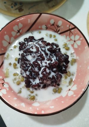 Foto resep Bubur Ketan hitam & kacang ijo