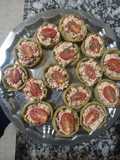 Canastas Rellenas de Pollo con Masa de Harina de Arvejas (apto diabéticos)
