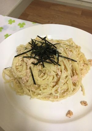 รูปของ สปาเก็ตตี้เมนไทโกะ (spaghetti mentaiko)