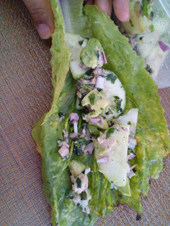 Una foto de Ensalada verde de atún