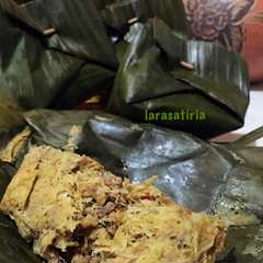 A picture of Botok Daging.
