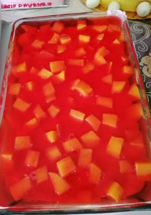 Gambar Triffle Mangga