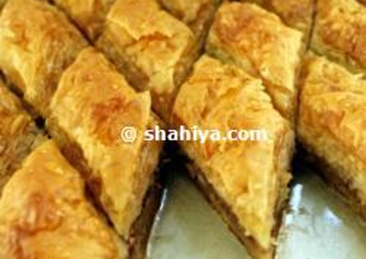 Simple Way to Make Quick Syrian Baklava