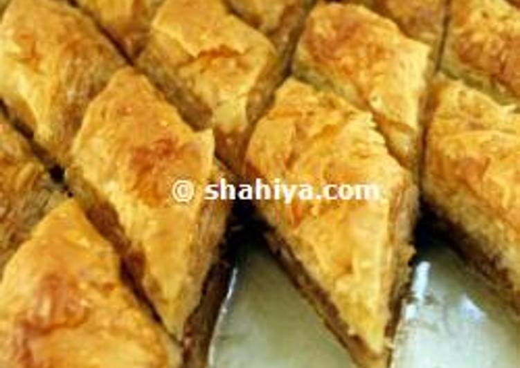 How to Make Speedy Syrian Baklava