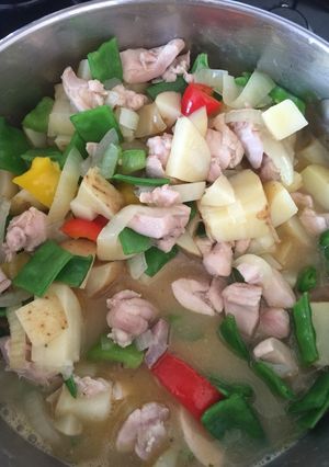 A picture of Chicken and Vegetable Stew.