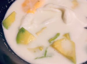 รูปของ อะโวคาโดไข่หวานน้ำกะทิ คีโต