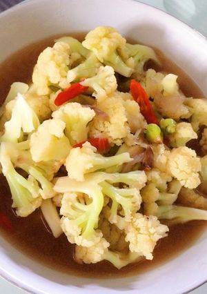 Foto resep Kembang kol saus tiram