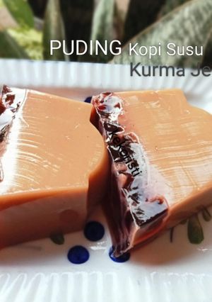 Foto resep PUDING Kopi Susu Kurma Jelly