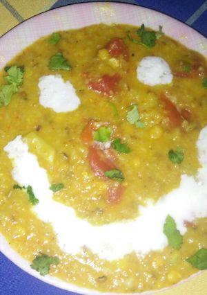 A picture of Masala dalia.