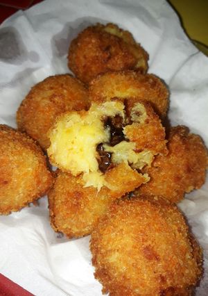 Foto resep Bola bola tape coklat