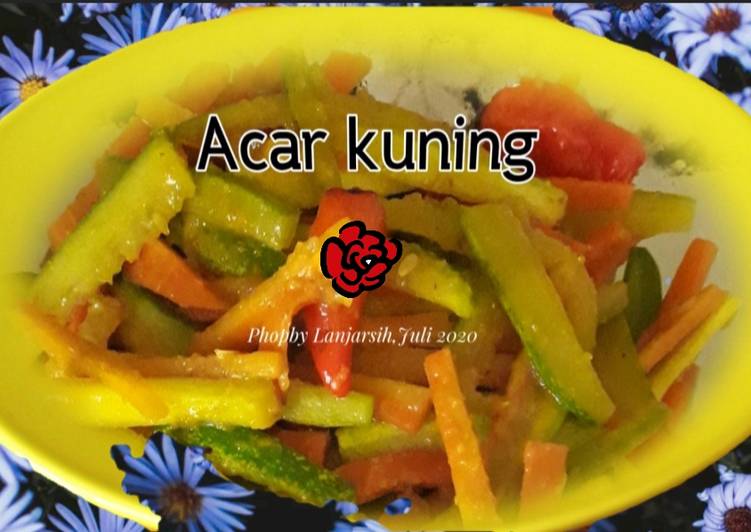 Cara Gampang Membuat Acar Kuning Anti Gagal