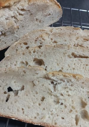 A picture of Lazyman's Sourdough Bread.