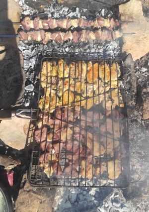عکسی از دستور کباب میکس چنجه و جوجه