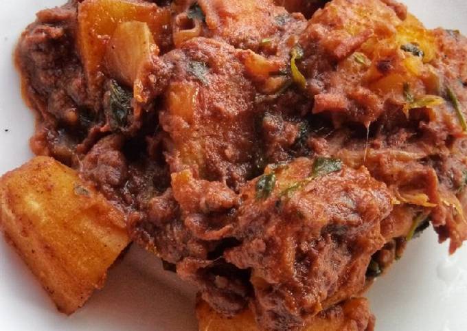 Recipe of Delicious Beef Matoke #jkonichallenge