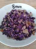 紫包菜炒肉碎 Stir-fried Red Cabbage with Minced Meat