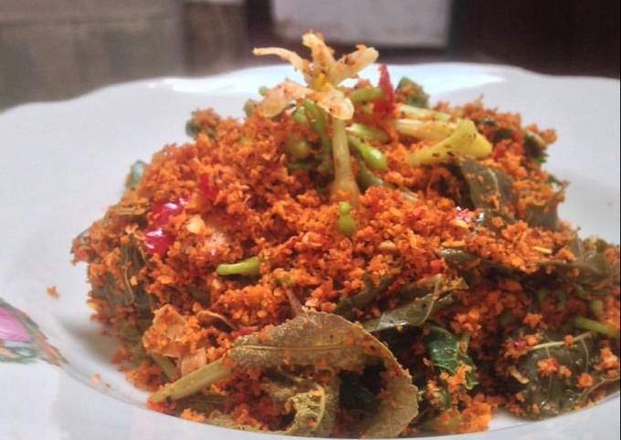 Resep: Anyang aka urapnya orang minang Rumahan