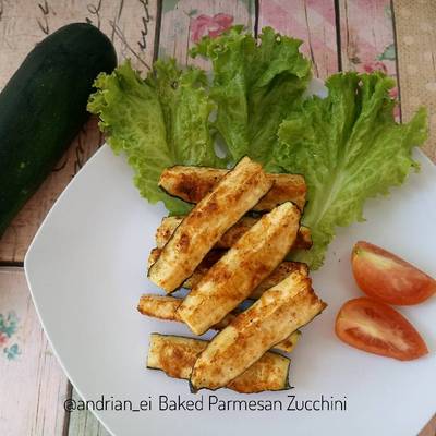 Resep Baked Parmesan Zucchini Oleh Bunda Ei Cookpad