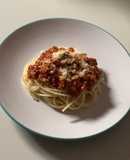 Spaghetti tradicional, sabor único ✨❤️‍🩹
