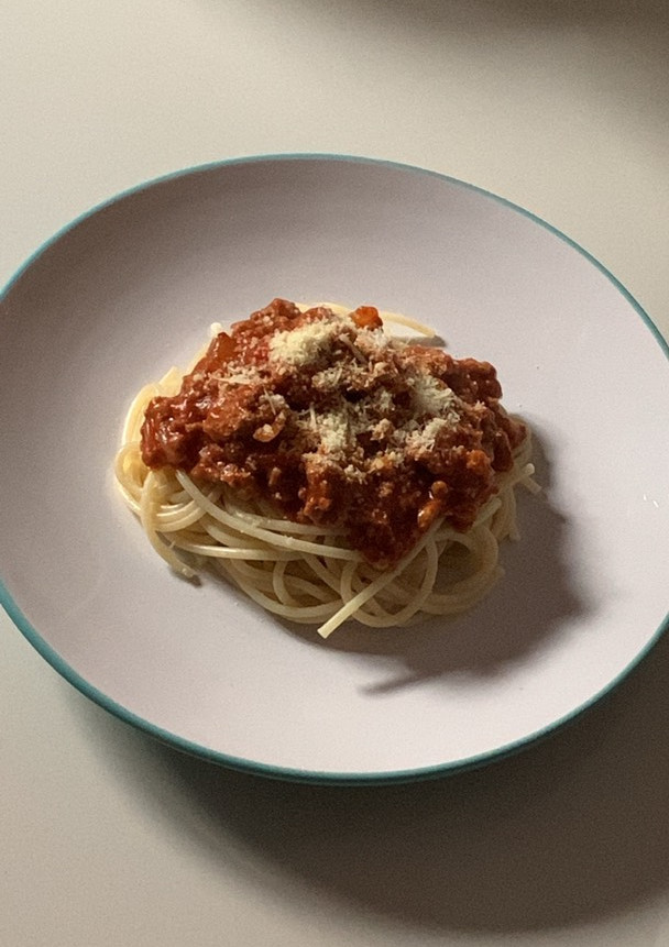 Una foto de Spaghetti tradicional, sabor único ✨❤️‍🩹