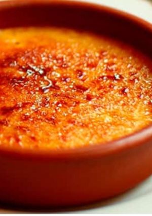 Una foto de Crema catalana