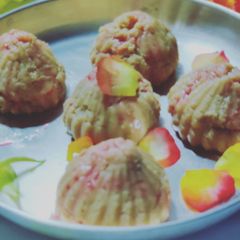 Rose flavoured Modak A picture of Rose flavoured Modak.