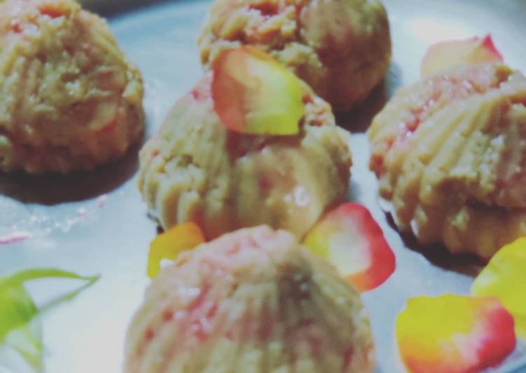 Rose flavoured Modak