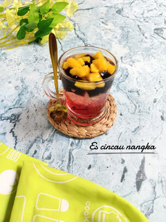 Foto resep Es cincau nangka