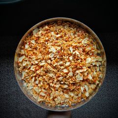 Rajasthani Papad Choori A picture of Rajasthani Papad Choori.