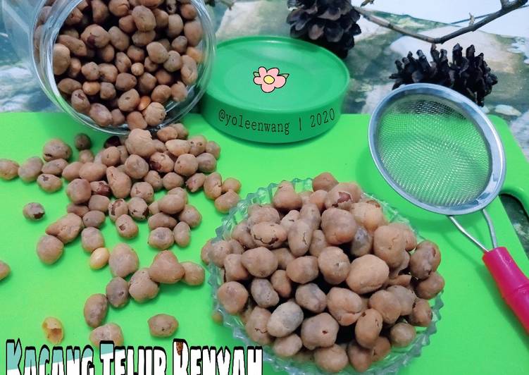 Cara Mudah Bikin Kacang Telur Renyah, Praktis