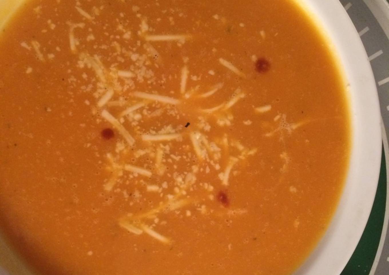 Sopa de calabaza deliciosa