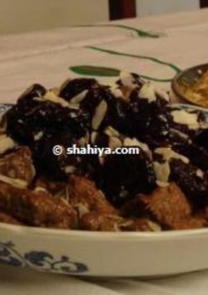 A picture of Beef Tagine with Prunes.