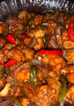 Foto resep Ayam crispy saus tiram