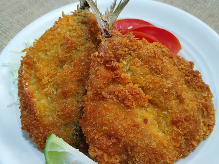 Langkah Mudah untuk Membuat Ikan Kembung Katsu (Deep Fried Mackerel), Sempurna