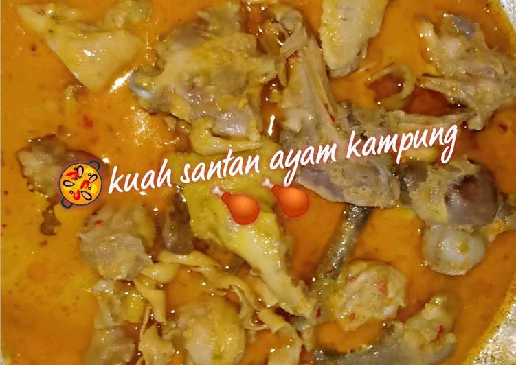 Resep 🥘kuah santan ayam kampung🍗🍗🍗 yang Sempurna