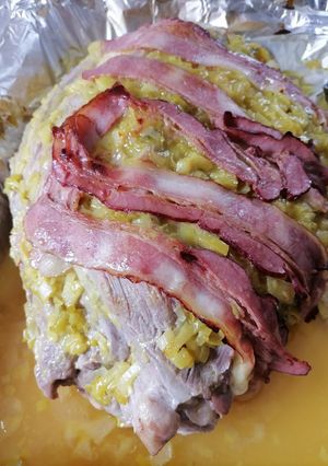 Una foto de Cerdo relleno