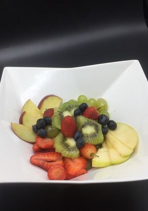 A picture of Fruit salad with Ph.D.