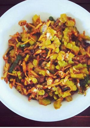 Foto resep Pare Teri Lombok ijo